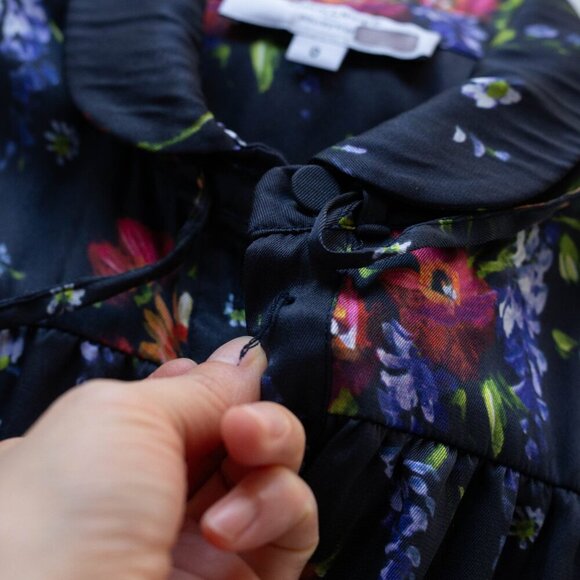 Adam Lippes x RTR Floral Shirt Dress - Size 0 - Picture 10 of 10